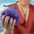 Figurine fruit du gum-gum  squishy anti-stress - one piece Violet 2 - vertbaudet enfant 