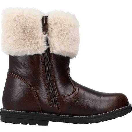 Bottes fille modèle 112301 Bordeaux 1 - vertbaudet enfant 