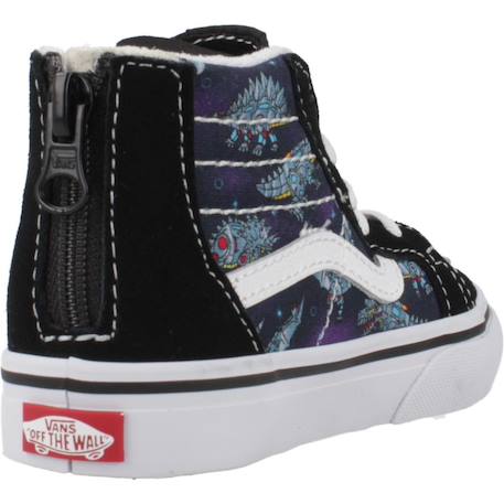 Baskets enfant garçon en cuir Noir bluwht 3 - vertbaudet enfant 