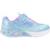 Baskets basses à scratch Bleu blmt+Lvmt levender multi+Violet lvmt 1 - vertbaudet enfant 