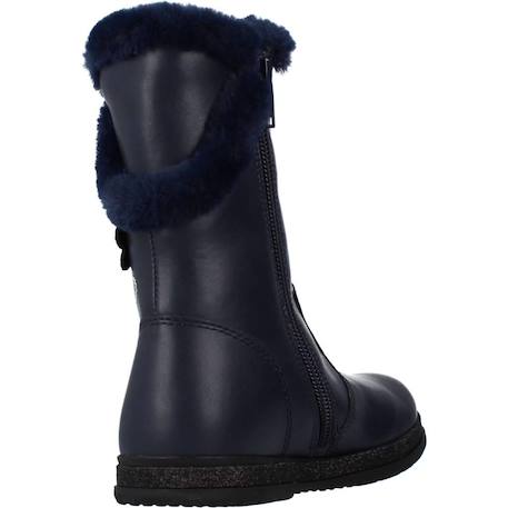 Bottes fille modèle campanella Argent+Bleu 9 - vertbaudet enfant 