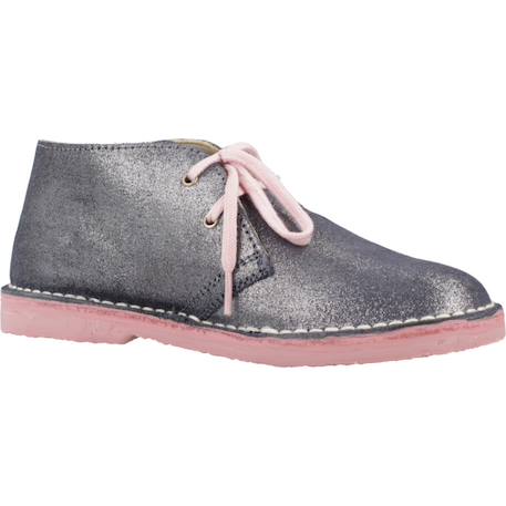 Bottes fille modèle 1060530c Argent+Bleu 5 - vertbaudet enfant 