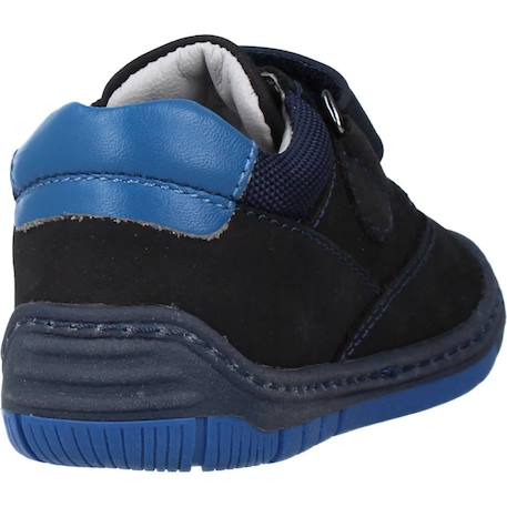 Bottes garçon modèle dexter Bleu 800+Bleu 860+Jaune 260 3 - vertbaudet enfant 