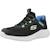Basket garçon synthétique slip-ins légère Gris ccor+Gris et corail+Noir bblm 16 - vertbaudet enfant 