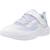 Baskets basses à scratch Blanc et violet+Blanc wlvm+Purpe aqua+Rose 10 - vertbaudet enfant 