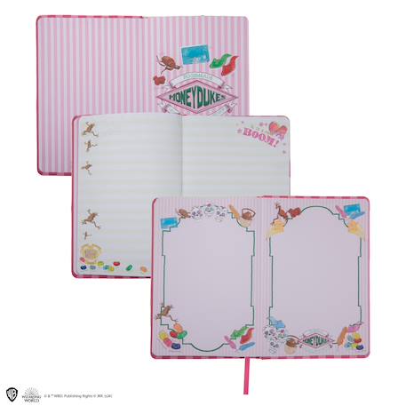 Carnet à patchs honeydukes - harry potter Rose 6 - vertbaudet enfant 