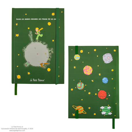 Carnet astéroïde b-612 - le petit prince Vert 4 - vertbaudet enfant 