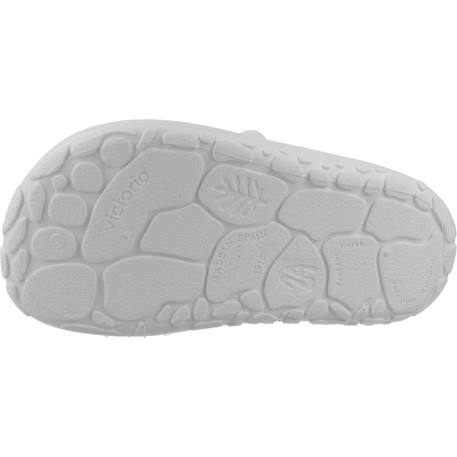 Basket fille textile mercedita Blanc blanco+Rose ballet 6 - vertbaudet enfant 