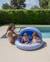 Piscine enfant avec auvent protection soleil Bleu+Rose 2 - vertbaudet enfant 