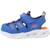 Sandales bébé garçon légère souple Bleu blnv+Noir bklm+Rouge rdbk 2 - vertbaudet enfant 