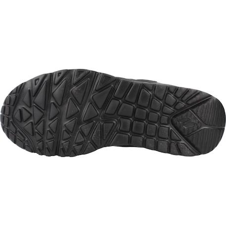 Baskets enfant garçon légère souple Blanc wht+Noir+Noir bbk 18 - vertbaudet enfant 