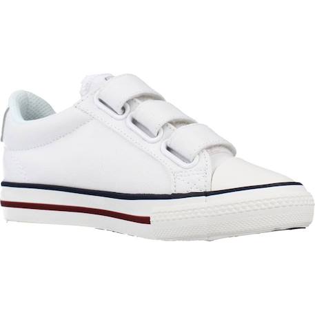 Basket enfant textile Blanc blanco+Bleu marino 5 - vertbaudet enfant 
