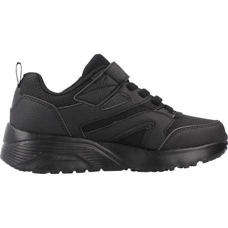 Baskets enfant garçon légère souple Blanc wht+Noir+Noir bbk 7 - vertbaudet enfant 