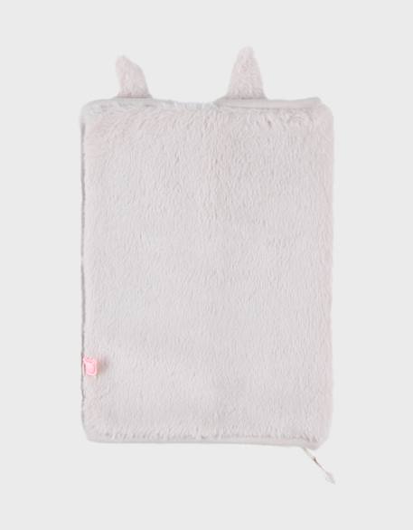 Protège carnet de santé fausse fourrure - moka Beige 4 - vertbaudet enfant 