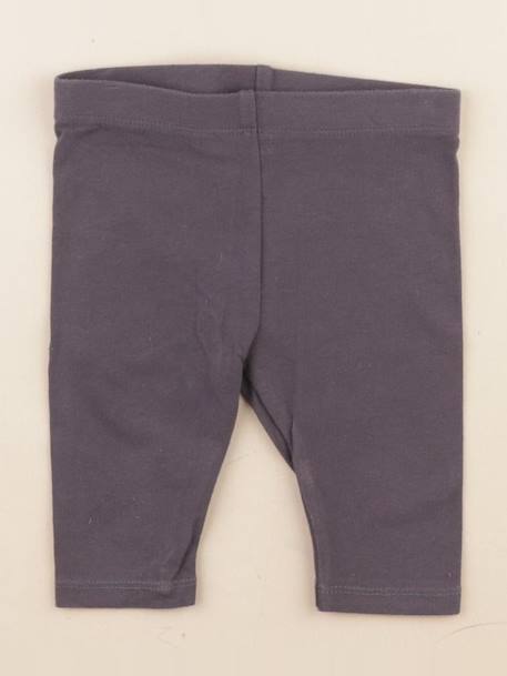 Legging court - 12 mois Gris 1 - vertbaudet enfant 