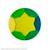 Jouet gemme squishy anti-stress - brawl stars Vert 1 - vertbaudet enfant 