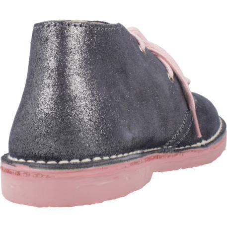 Bottes fille modèle 1060530c Argent+Bleu 3 - vertbaudet enfant 