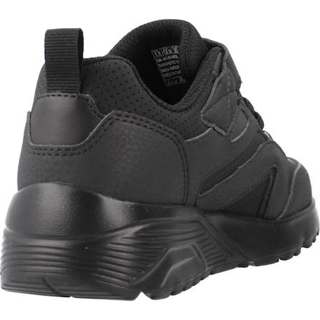 Baskets enfant garçon légère souple Blanc wht+Noir+Noir bbk 9 - vertbaudet enfant 