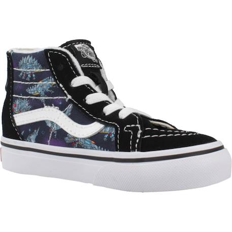 Baskets enfant garçon en cuir Noir bluwht 5 - vertbaudet enfant 