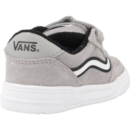 Baskets enfant garçon en cuir Gris gryblk 3 - vertbaudet enfant 