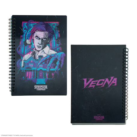 Carnet lenticulaire vecna - stranger things Noir 6 - vertbaudet enfant 