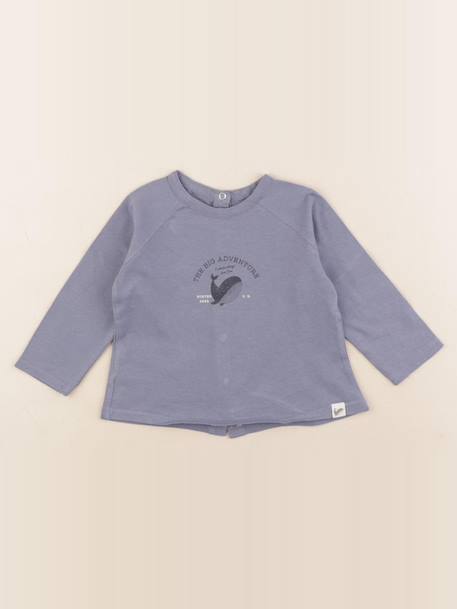 Tee-shirt - 9 mois Bleu 1 - vertbaudet enfant 