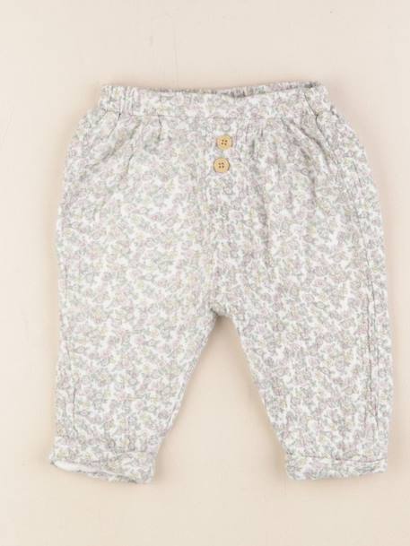 Pantalon - 12 mois Multicolore 1 - vertbaudet enfant 