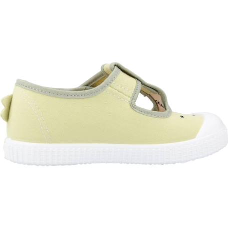 Basket fille textile Vert lima 1 - vertbaudet enfant 