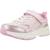 Basket fille synthétique légère et souple Blanc wsl+Rose pnk 10 - vertbaudet enfant 