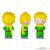 Figurine le petit prince squishy anti-stress - le petit prince Vert 3 - vertbaudet enfant 