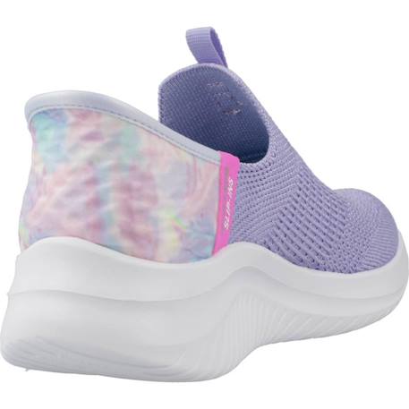 Baskets enfant fille en textile confortable Violet lavande+Violet lvmt 9 - vertbaudet enfant 
