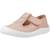 Basket fille textile bosco barefoot Blanc blanco+Bleu atlntc+Bleu marino+Gris hielo+Rose ballet+Vert aloe 28 - vertbaudet enfant 