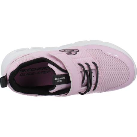 Baskets enfant fille légère souple Bleu nvy+Gris lgy+Noir blk+Rose+Rose ltpk 30 - vertbaudet enfant 