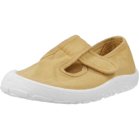 Basket fille textile bosco barefoot Gris hielo+Jaune trigo+Vert aloe 10 - vertbaudet enfant 