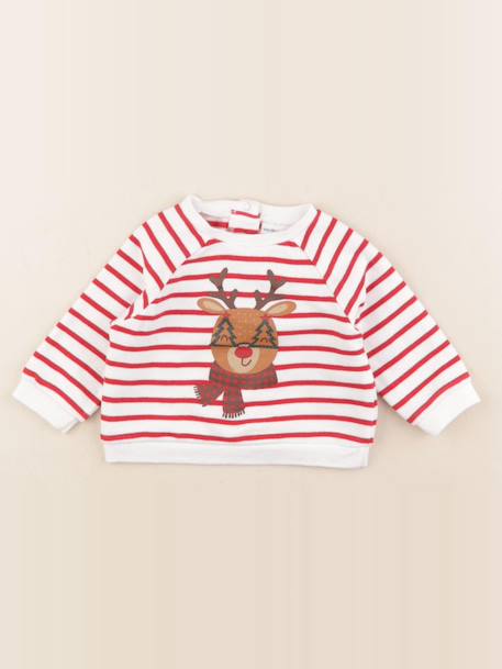 Sweat - 6 mois Rouge 1 - vertbaudet enfant 