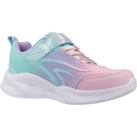 Basket fille synthétique lumineuse à led Multicolore+Multicolore aqmt+Rose+Violet 11 - vertbaudet enfant 