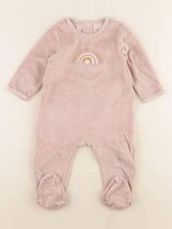 Seconde main-Fille-Pyjama velours - 12 mois