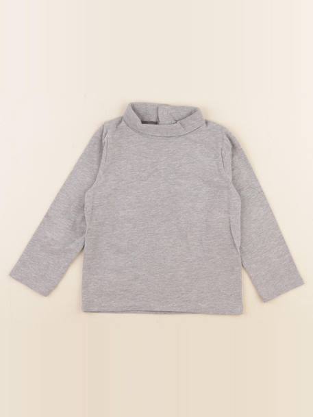 Sous-pull - 24 mois Gris 1 - vertbaudet enfant 