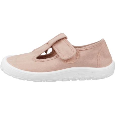Basket fille textile bosco barefoot Blanc blanco+Bleu atlntc+Bleu marino+Gris hielo+Rose ballet+Vert aloe 26 - vertbaudet enfant 