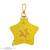 Porte-clés pochette les étoiles sont des guides - le petit prince Jaune 1 - vertbaudet enfant 