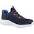Basket garçon synthétique slip-ins légère Bleu nvbl+Gris ccor+Gris et corail+Noir bblm 5 - vertbaudet enfant 