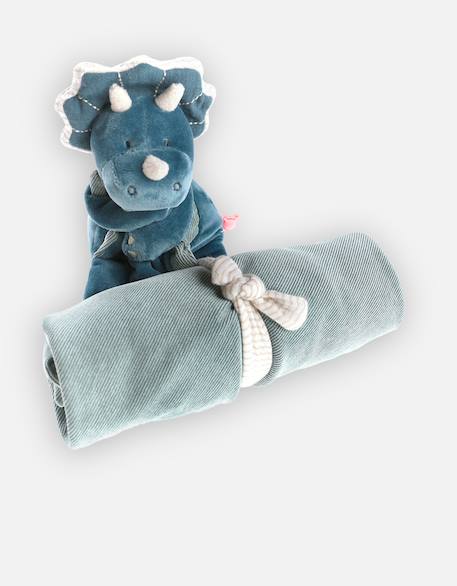 Doudou-couverture nomade 50x50cm - ops Bleu 5 - vertbaudet enfant 