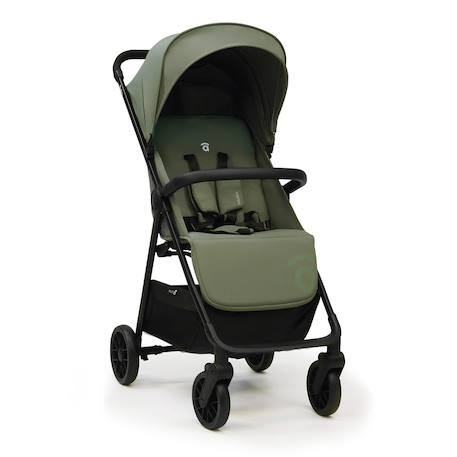 Poussette compacte pliable une main Málaga Beige+Vert 10 - vertbaudet enfant 