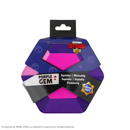 Jouet gemme squishy anti-stress - brawl stars Violet 3 - vertbaudet enfant 