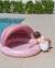 Piscine enfant avec auvent protection soleil Bleu+Rose 11 - vertbaudet enfant 