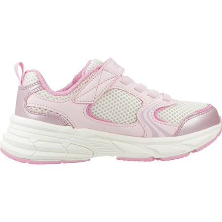 Basket fille synthétique légère et souple Blanc wsl+Rose pnk 7 - vertbaudet enfant 