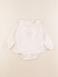 Seconde main-Fille-Body tee-shirt - 12 mois