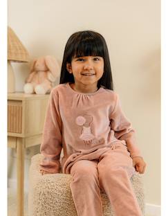 Bébé-Pyjama, surpyjama-Pyjama bébé velours brodé