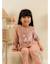 Pyjama bébé velours brodé Rose 1 - vertbaudet enfant 