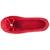 Chaussons ballerines microvelours semelle ultra souple mousse à mémoire forme Noir+Pois gris+Rouge 15 - vertbaudet enfant 
